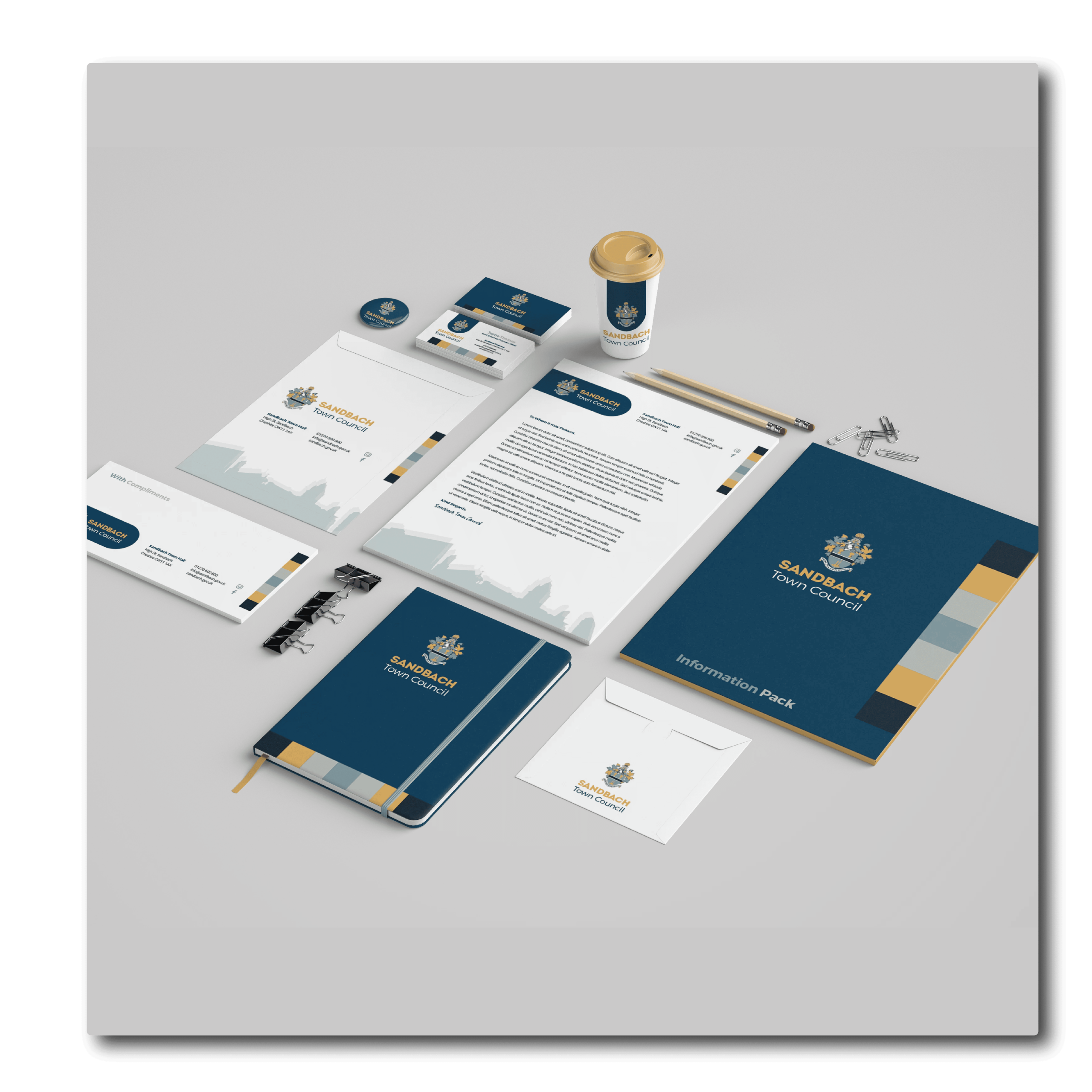 st 2 Full Bespoke Stationery Set