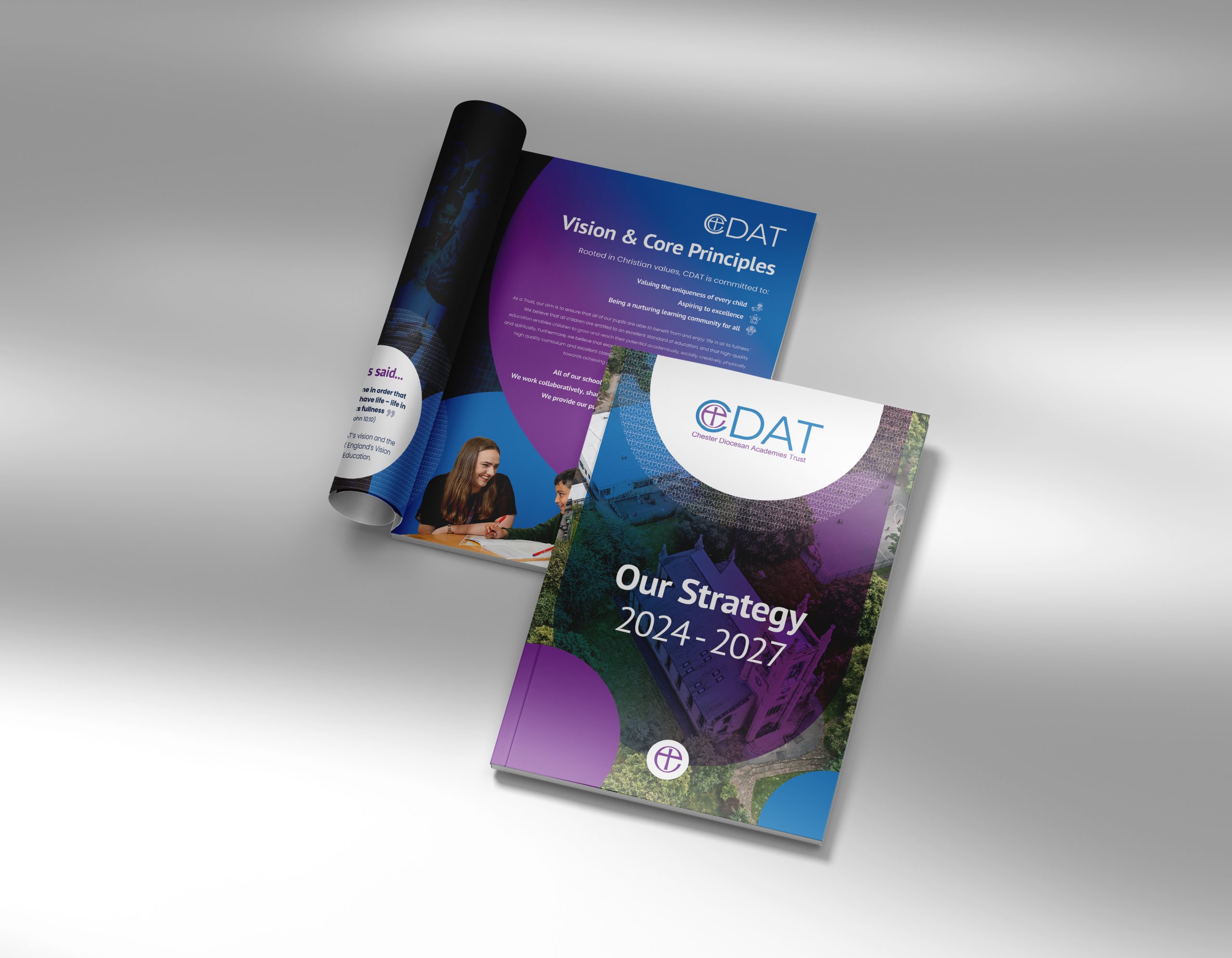 Brochure Mockup copy Two bespoke brochures