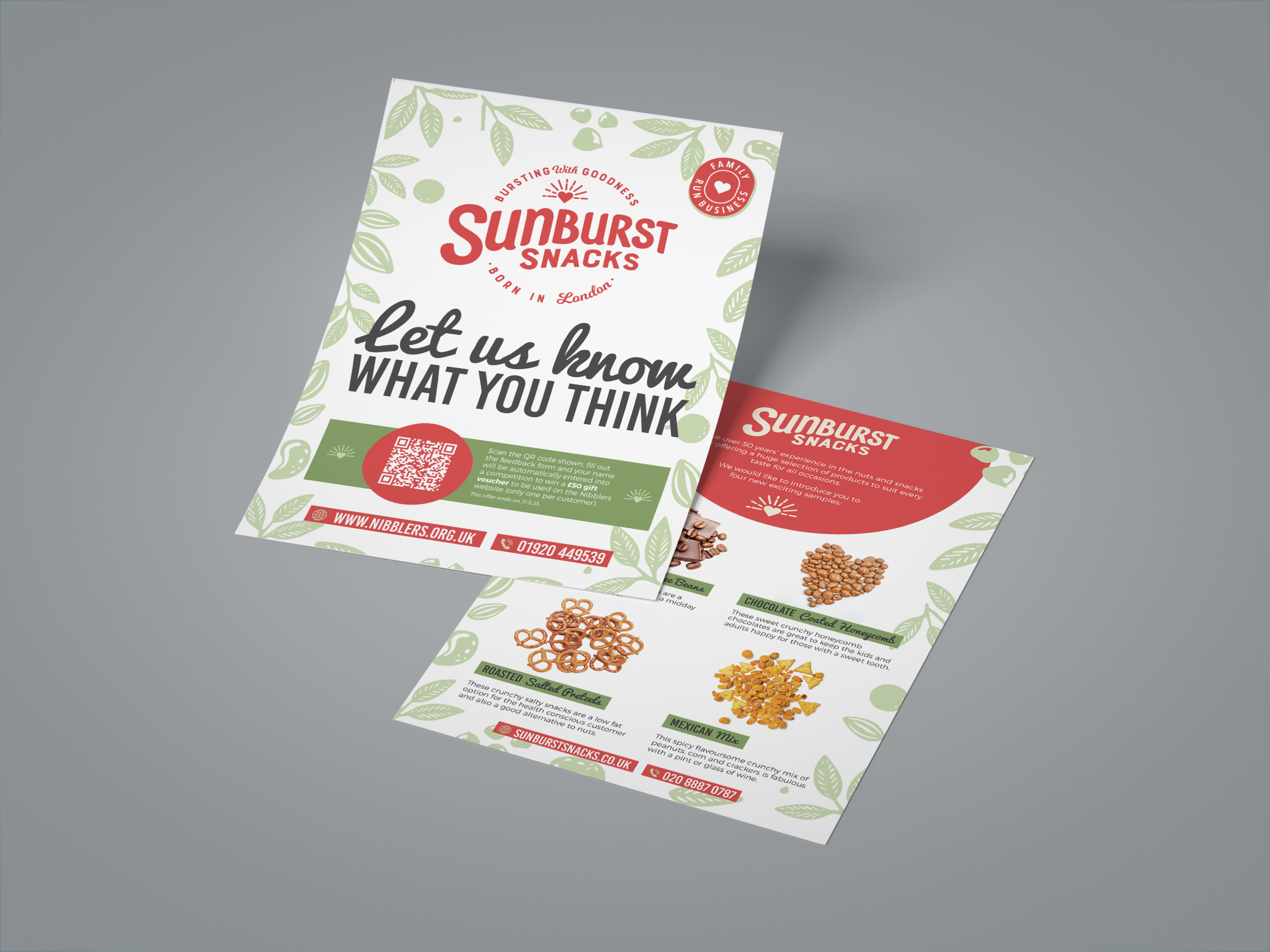 Leaflet Print Double Sided Bespoke Leaflet Design