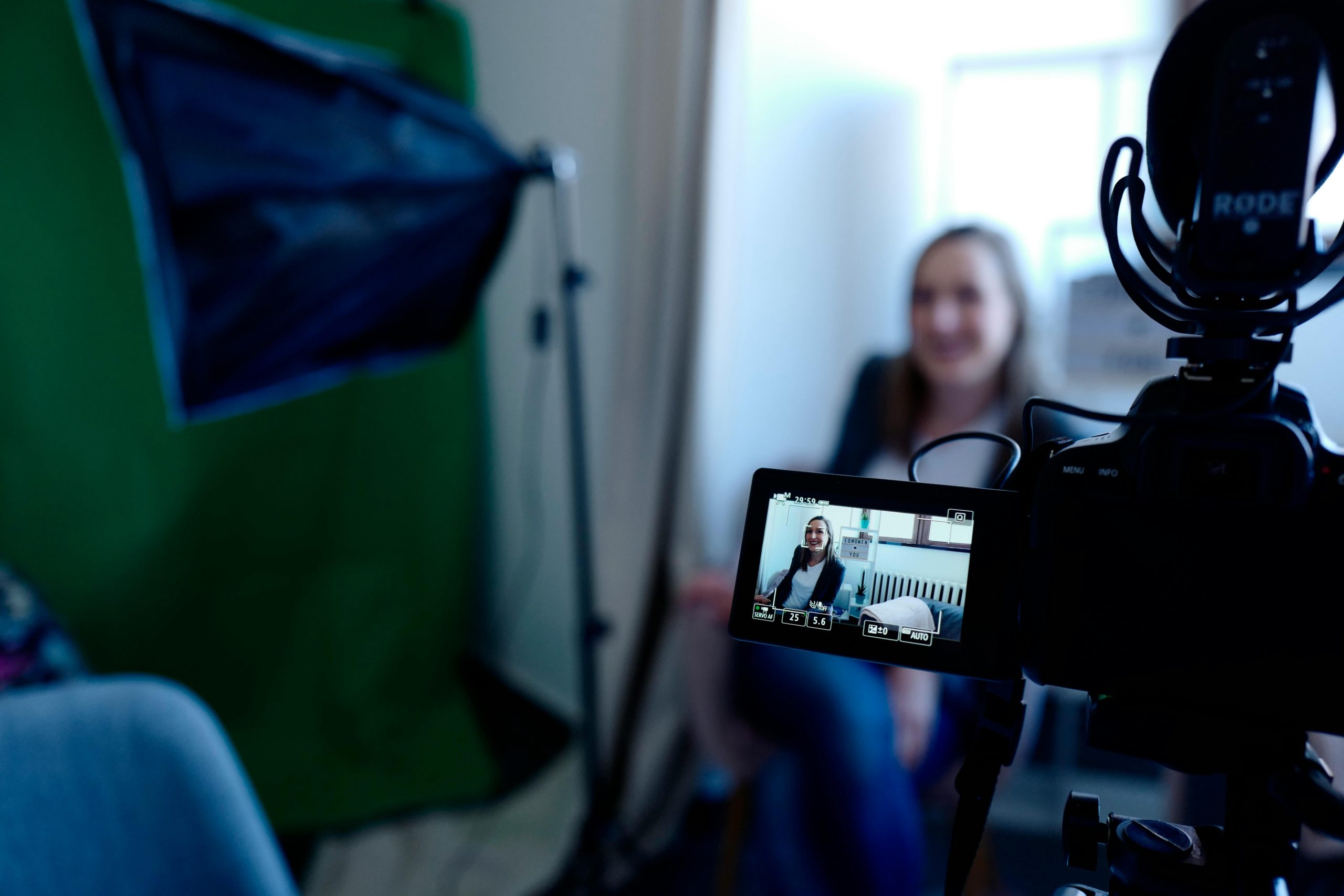 Videography Behind the Scenes Behind the scenes of filming set up