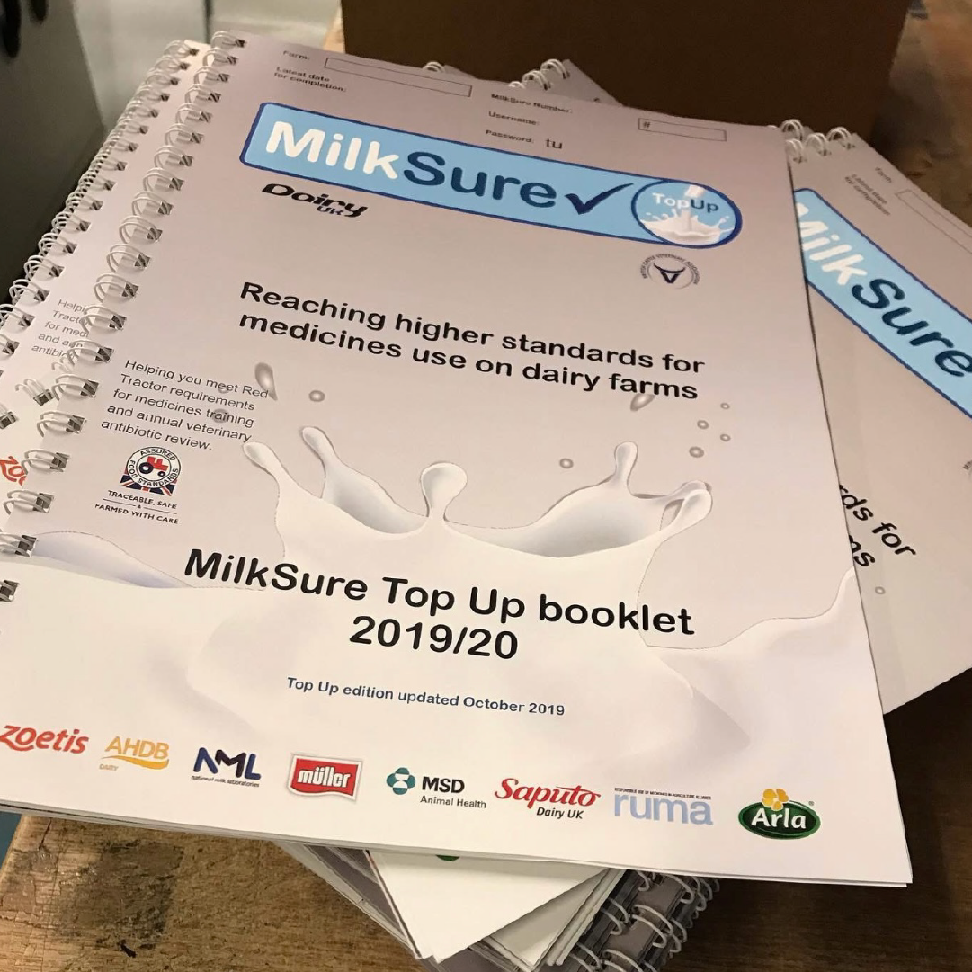 Personalised Notebooks for Milksure with Custom Branding
