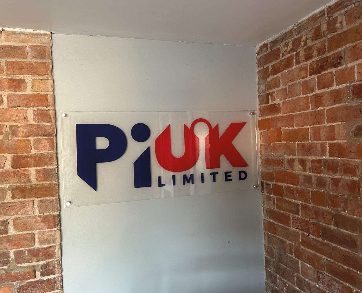 1-01 Reception and interior business signage for workplaces in Northwich