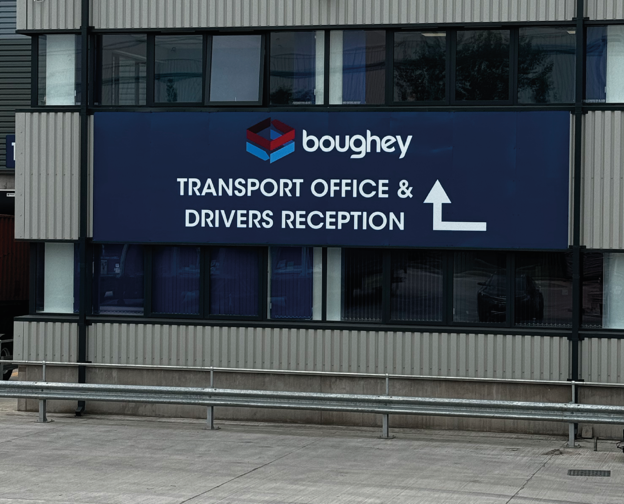 5-01 Bespoke outdoor business signage for commercial premises in Northwich