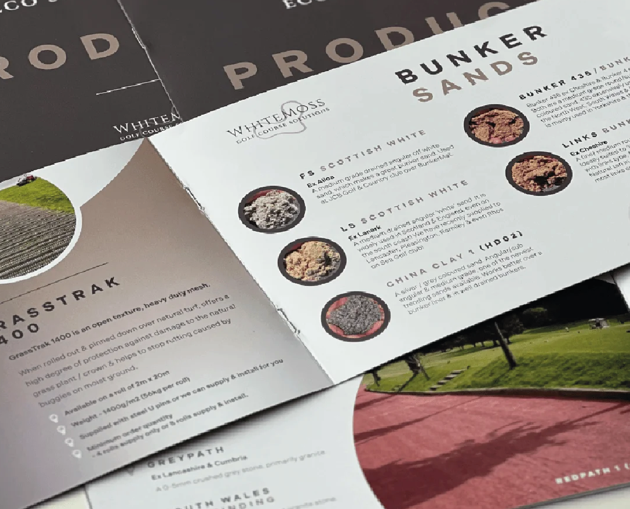 Whitemoss Brochures-01 Professional logo design for businesses in Crewe