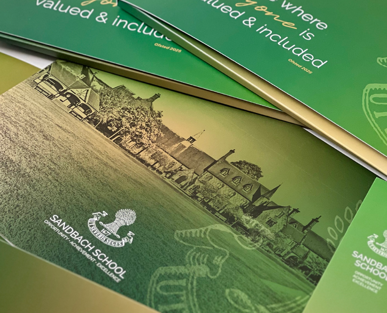 2 Sandbach School Prospectus Brochure Design
