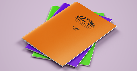 school exercise books